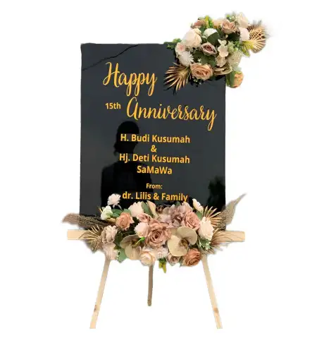Papan Bunga Akrilik Perancak